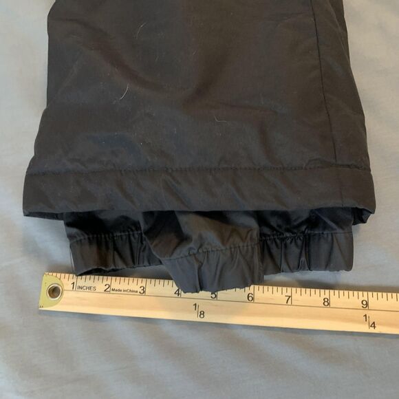 Sport Essentials Snow Pants Youth 16 Black Insulated Bib Winter Ski Snowboard - Picture 7 of 10